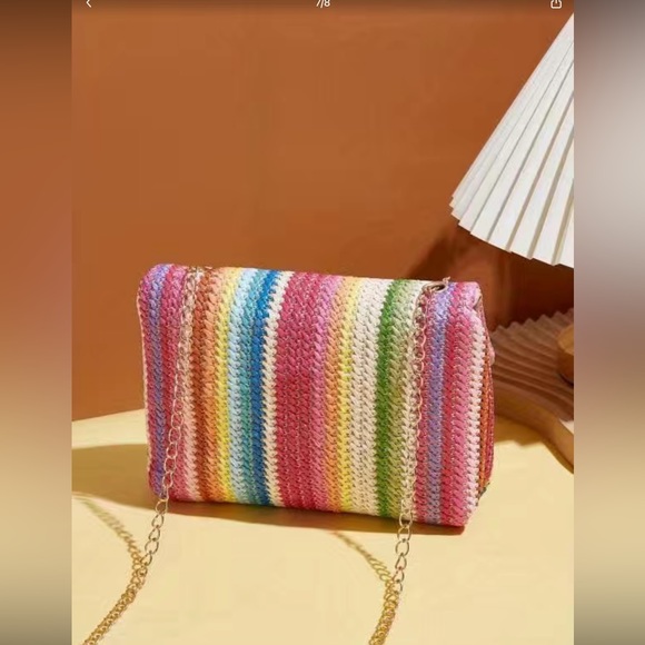 Woven shoulder Bag - Picture 5 of 6